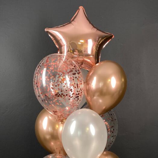 Ramo de oro rosa