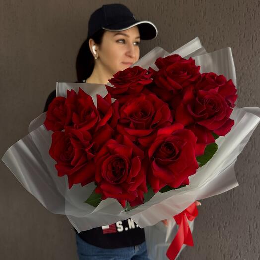 Rosas francesas vino 11pcs