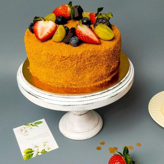 Веган медовик