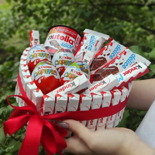 Тортик Kinder сердце
