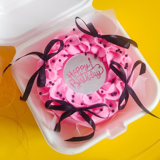 Бенто - торт "Happy birthday", в подарок