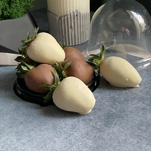 Клубника в шоколаде Клубника в стакане  (4-6🍓)