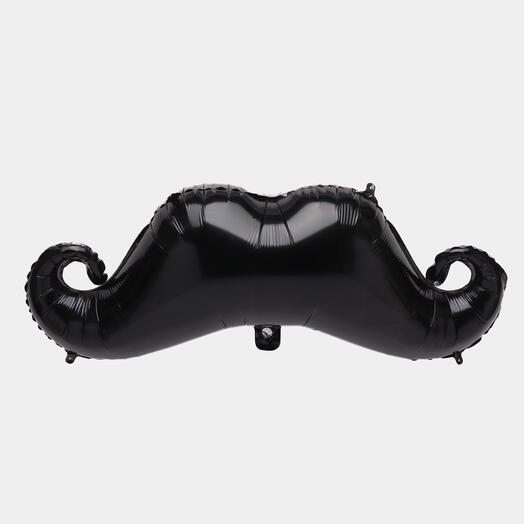 Воздушный шар гелий УСЫ. Helium balloon Mustache