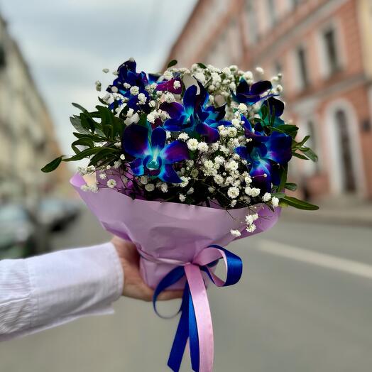 Букет комплимент из дендробиума