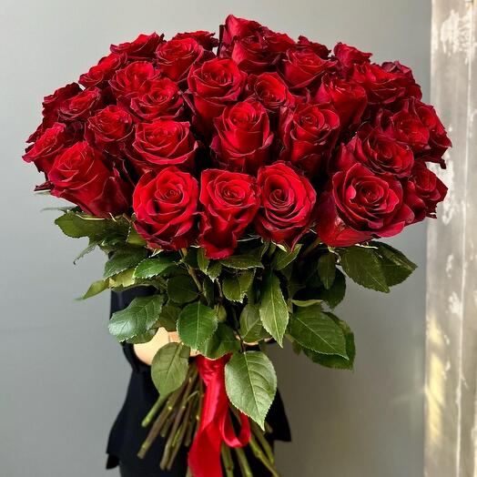 Розы Эквадор 35 шт