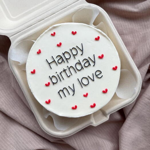 Бенто торт на день рождения Happy birthday