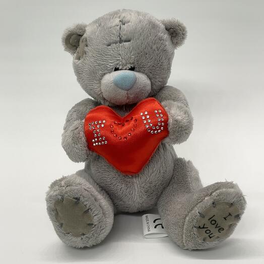 Серый мишка l Love You