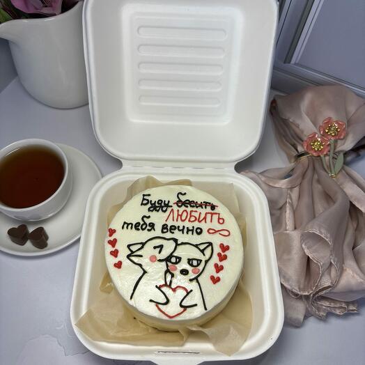 Бенто торт для любимого