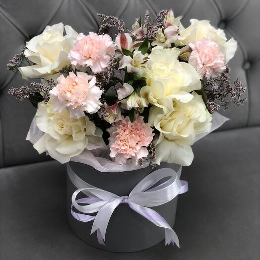 Цветы в коробке🌸