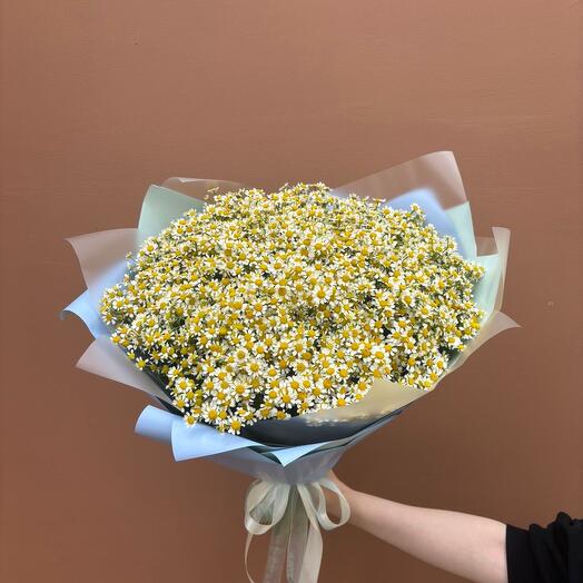 Букет с ромашками