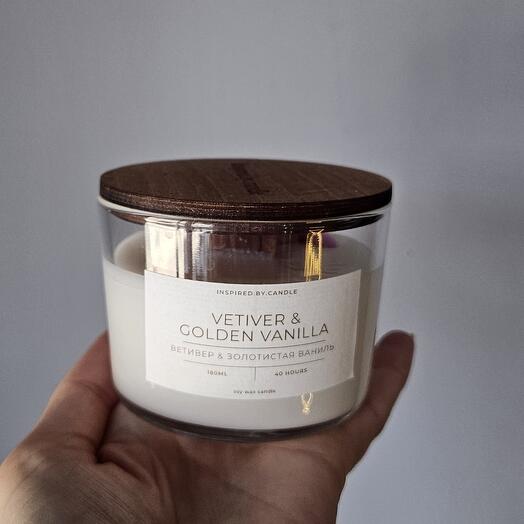Aromacandle  Vetiver Golden Vanilla