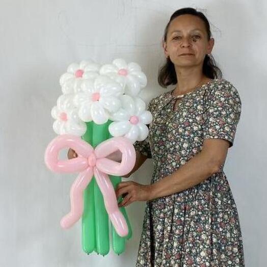 Букет из 5 ромашек