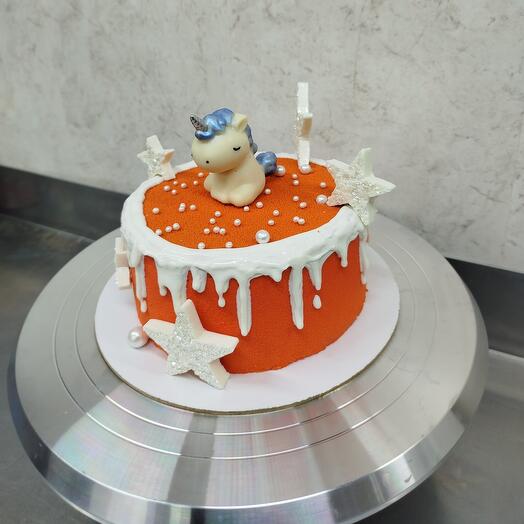 Торт с Единорожкой