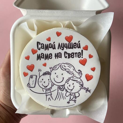 Бенто-торт «Самой лучшей маме на свете»