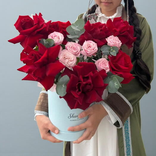 Цветы в коробке