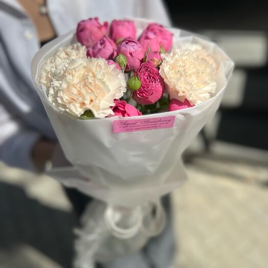 Букетик из свежих цветов 🌸