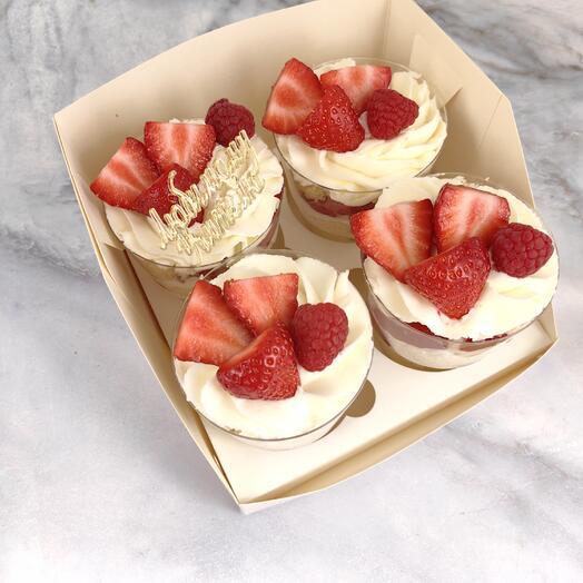 Трайфлы для учителя в подарок, десерт на день учителя, любимой учительнице