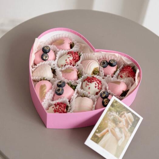 Клубника в шоколаде «Berry Joy Heart»