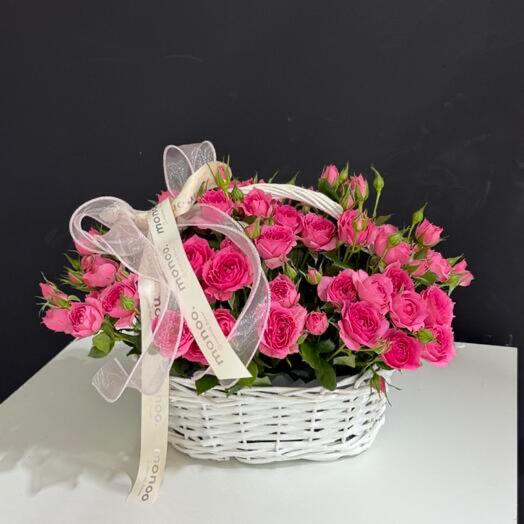 Корзина с цветами-1