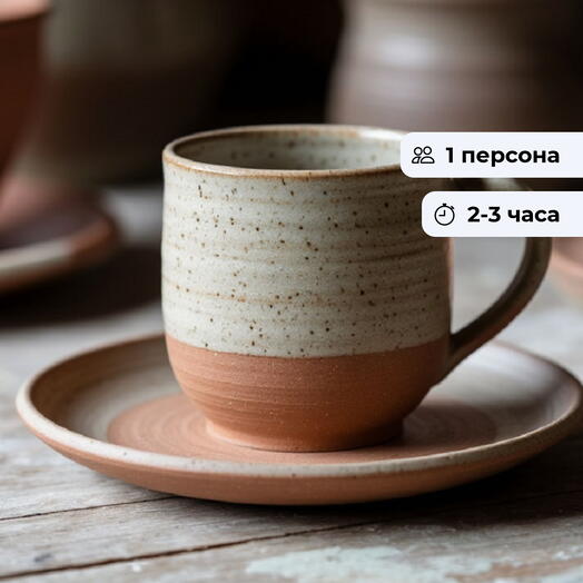 Чайная пара.  Мастер-класс по гончарному делу