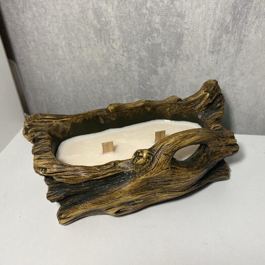 Аромасвеча в кашпо «дерево»