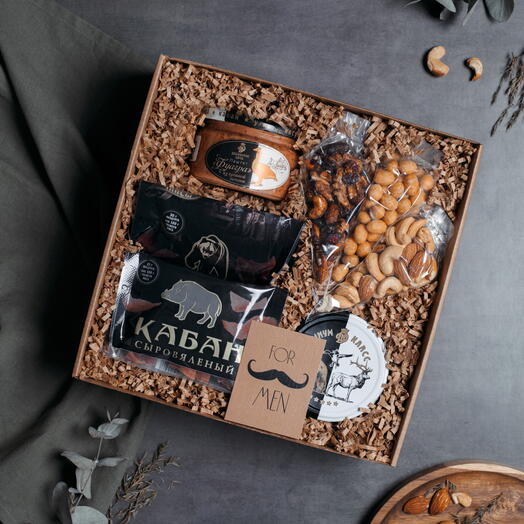 Подарочный набор «Мясной сет», подарок мужчине, мужу на годовщину свадьбы, коллеге на день рождения