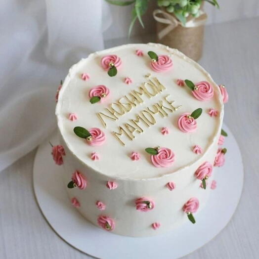 Торт Любимой маме/День мамы/8 марта