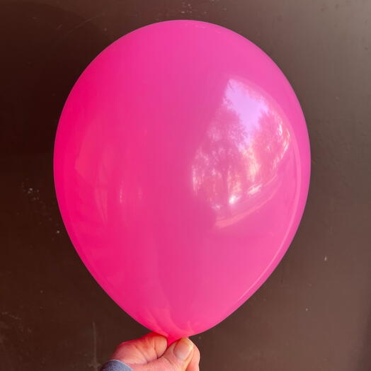 Шар с гелием малиновый