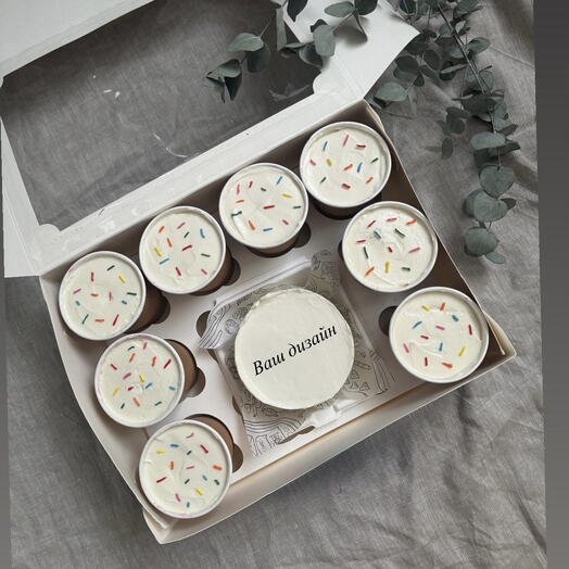 Набор бенто + 8 cake to go