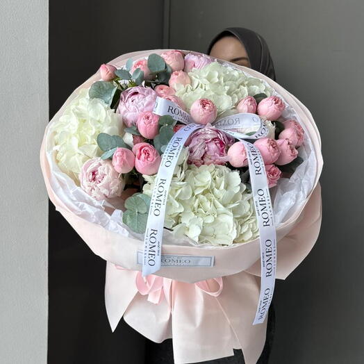 Роскошный букет нежных чувств