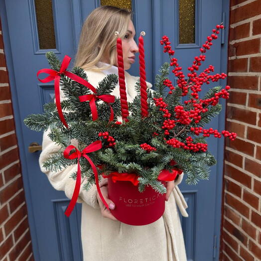 Авторская новогодняя композиция 236