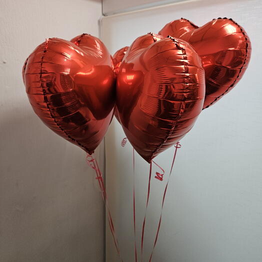 Набор из 5 сердец