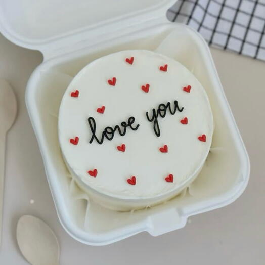 Бенто-торт Love you