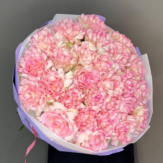 Монобукет из любимых французских роз эсперанс 💓