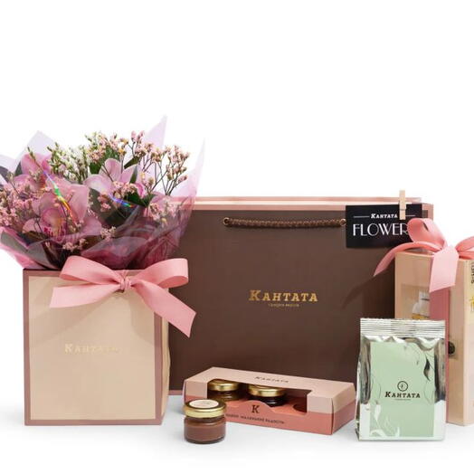 Чайный подарочный набор «Карнавал красок» Кантата