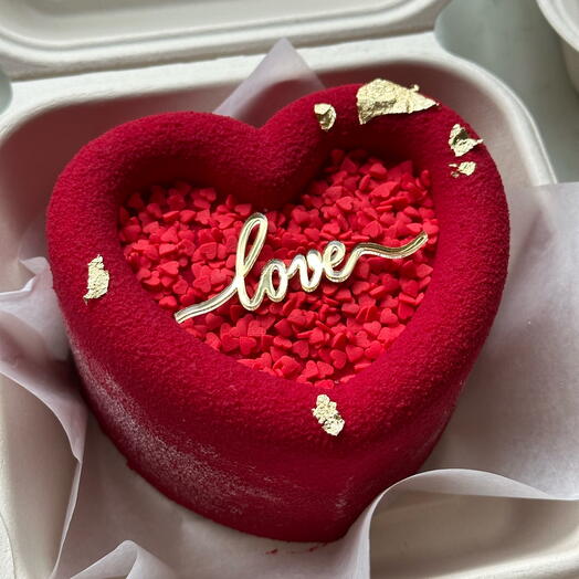 Муссовый бенто сердце