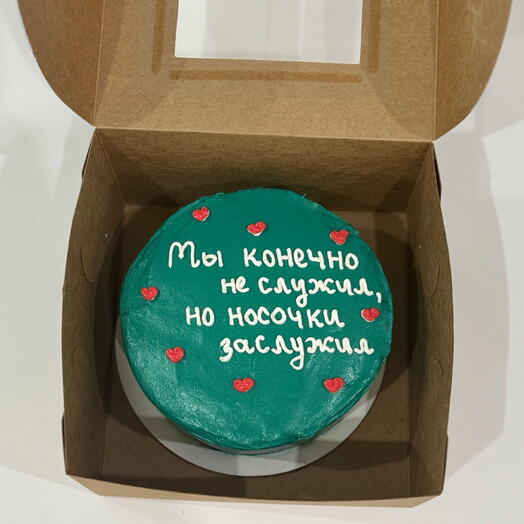 Бенто-торт 23 февраля