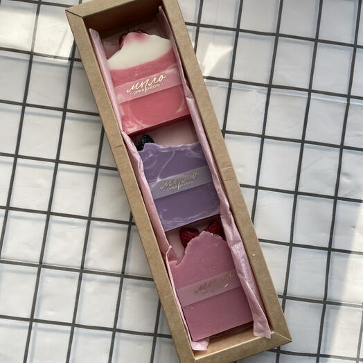 Подарочный набор с мылом ручной работы