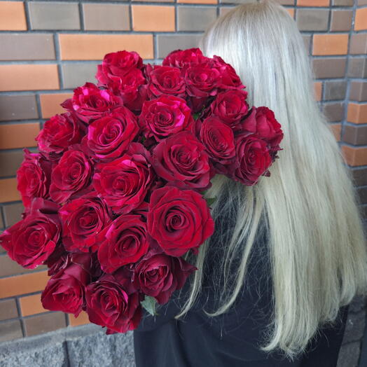 Букет из красных роз