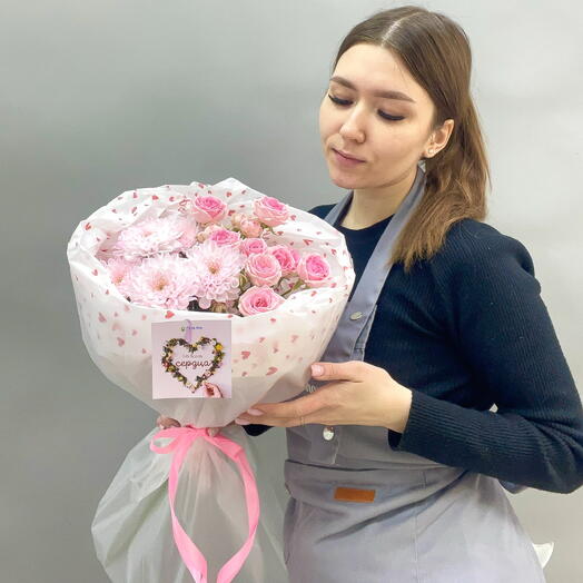 Букет Цветочный флирт