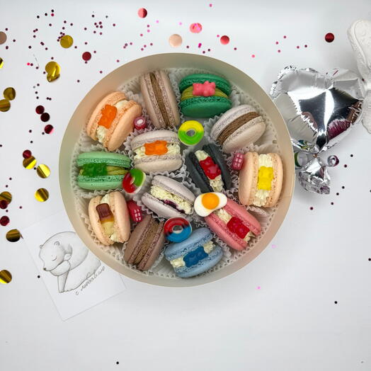 Подарочный набор пирожное Макарон /Макарун/Макаронс