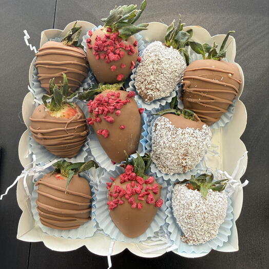 Клубника в шоколаде 8