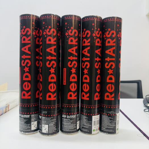 Набор Хлопушек - фольгированные звезды