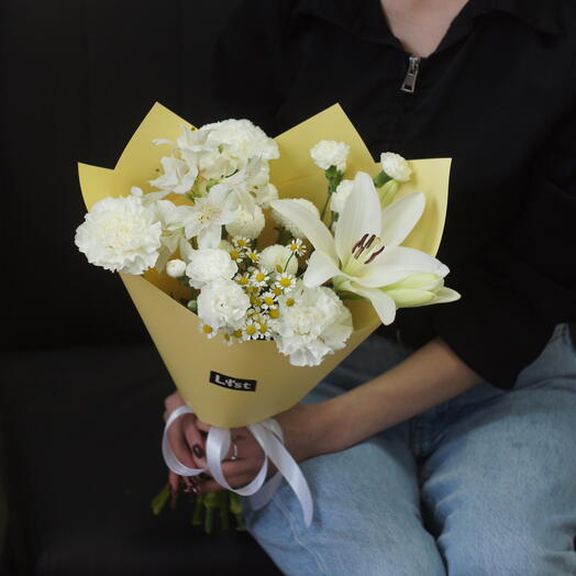 Букет «Белый лебедь»