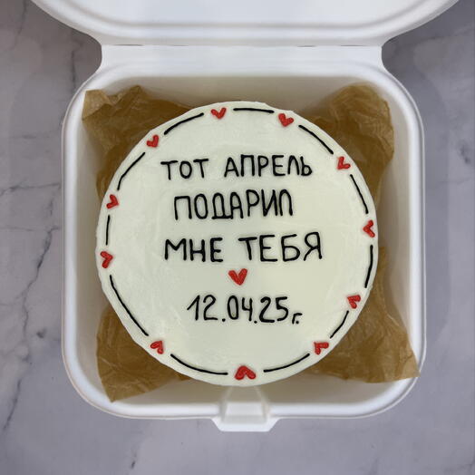 Бенто торт бисквитный