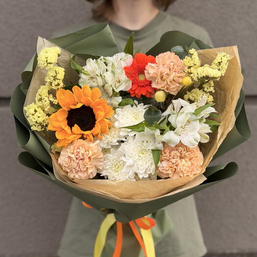 Букет для учителя на выпускной💛
