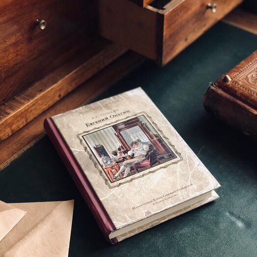 Книга А.С. Пушкин "Евгений Онегин". Подарочное издание