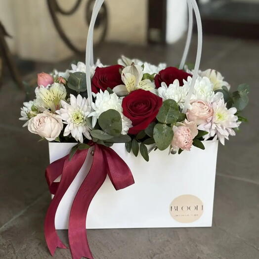 ️💐Композиция в сумочке