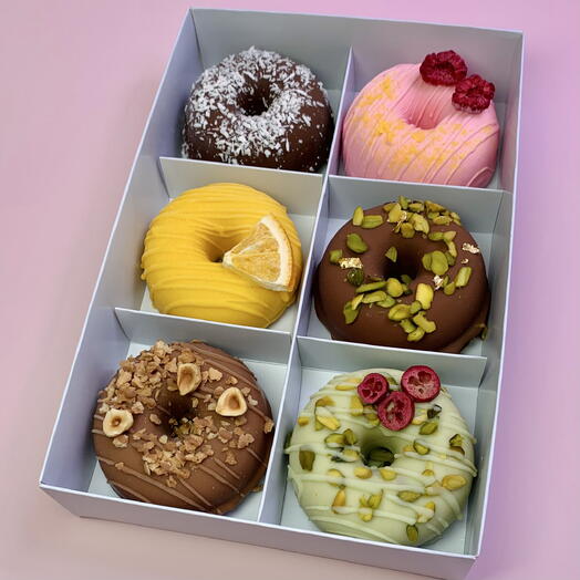 DONUT CAKE (торт в виде пончика)