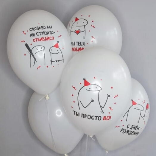 Фонтан из шаров/ День рождения